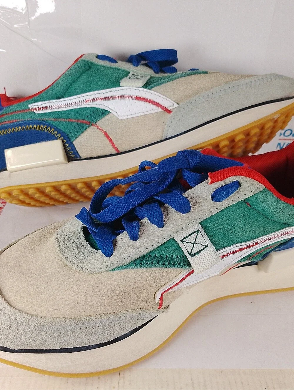 PUMA Future Rider NH Multicolor Sneakers Kid's/Toddler Size 4.5 Shoes 390588-01
